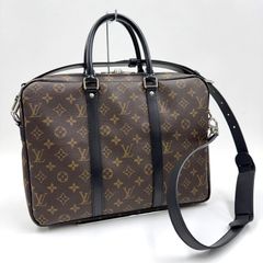 Louis Vuitton ルイヴィトン マカサー ラリー ビジネスバック - メルカリ