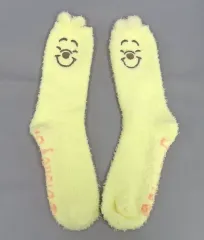 【中古】衣類 プーさん もこもこルームソックス 「一番くじ くまのプーさん Cozy Winter Days」 E賞