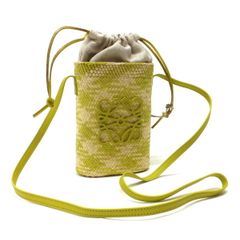 sky様専用 新品Loeweかごバック ラッフルバルーンバッグラフィア