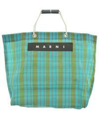 大人気ラスト1入手困難MARNI チェック柄トートバッグ - メルカリ
