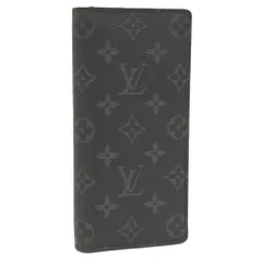 LOUIS VUITTON ポルトフォイユ ブラザ 二つ折り長財布 モノグラム エクリプス M61697