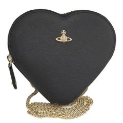 ハート型 ブラック ショルダーバッグ Vivienne Westwood 地雷系 - メルカリ