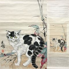 宮本孝之、【夕刻の夢】、希少な画集画、新品高級額・額装付、状態良好