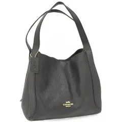 COACH ショルダーバッグ ハドリーホーボー レザー ブラック 73549