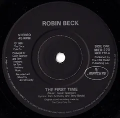 7” Robin Beck First Time MER270 Mercury /00080