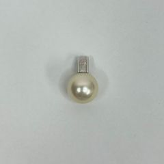 プラチナペンダントトップ 10mm イエローCZ 大粒ペンダント pt900 