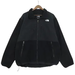 THE NORTH FACE ノースフェイス Denali デナリ フリースジャケット アウトドア ブラック（メンズ XL ）中古 古着 A4490