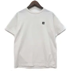 ザノースフェイス THE NORTH FACE スモールボックスロゴ Tシャツ カットソー 半袖 Small Box Logo Tee NT32052 ホワイト 白 M
