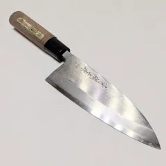 清綱上作 出刃包丁 和包丁 総合ステンレス 本鍛造 刃渡り約16.5cm 厚み約7mm
