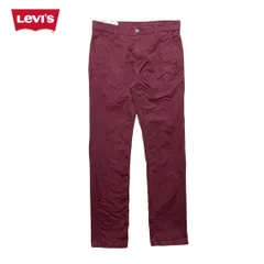 USA 古着 Levis リーバイス 511 スキニー ジーンズ デニムパンツ ジーパン W30 L32 マルーン エンジ CA0553