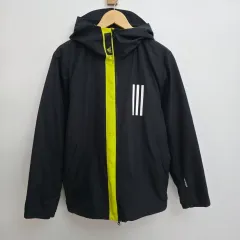 L アディダス ブラック フリース ウィンドブレーカー