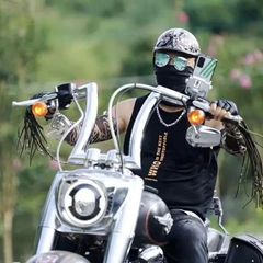 ハーレー カチ 上げ マフラー sr400 sr500 用 かち上げマフラー オール