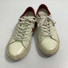 ◆ CONVERSE コンバース スニーカー ALL STAR 7 1/2 26cm 靴 レースアップシューズ メンズ ONE STAR ホワイト系 1C1257 中古品