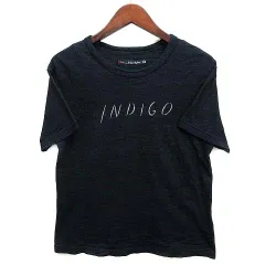 パラスパレス Pallas Palace インディゴ INDIGO Tシャツ カットソー 半袖 クルーネック 濃紺 2 日本製のサムネイル