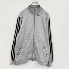 古着 used　adidas　アディダス　フルジップスウェットトラックジャケット/ジャージ　グレー　