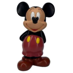 ディズニー ミッキーマウス 三菱銀行 貯金箱 フィギュア   レトロ
