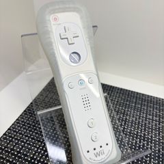【フルメンテナンス】Wii WiiU リモコンプラス ジャケット付き ホワイト 白色 aa