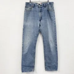 古着 used　Levi’ｓ　リーバイス　505　Regular Fit　デニムパンツ/ジーンズ　縦落ち　インディゴ　W35サイズ