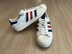 アディダス SUPERSTAR 白ゴン 265