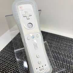 【フルメンテナンス】Wii WiiU リモコンプラス ジャケット付き ホワイト 白色 cc