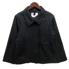 J7248 美品 マーガレットハウエル ハリスツイードジャケット ブラック M 中古・古着通販】MARGARET HOWELL (マーガレットハウエル) Harris