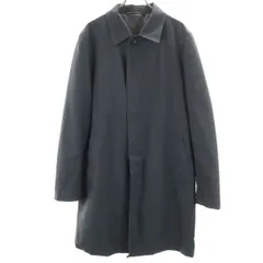 ABAHOUSE アバハウス RECENCY OF MINE ウール ステンカラーコート 48 グレー系 メンズ 古着のサムネイル
