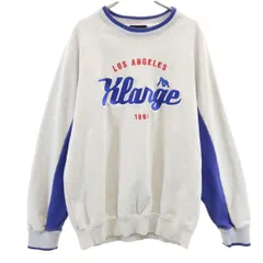 XLARGE エクストララージ 長袖 スウェット トレーナー M グレー メンズ 古着