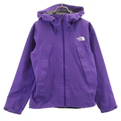 THE NORTH FACE ノースフェイス クライムライト ジャケット M パープル NPW12003 アウトドア 収納袋付き レディース 古着
