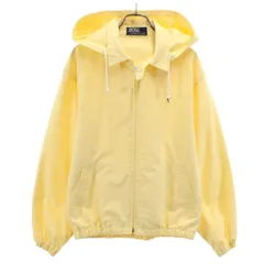 Polo by Ralph Lauren ポロバイラルフローレン 90s オールド フードジャケット イエロー メンズ 古着