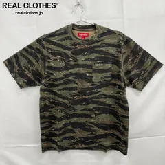 2026年最新】supreme pocket tee tiger camoの人気アイテム - メルカリ
