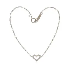 ティファニー TIFFANY&Co. センチメンタルハート ブレスレット Pt950 