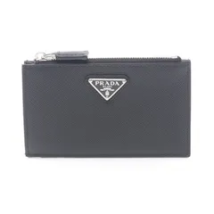 プラダ PRADA カードケース SAFFIANO TRIANG 2MC086QHHF0002 ネロ サフィアーノレザー カードケース レディース 新品