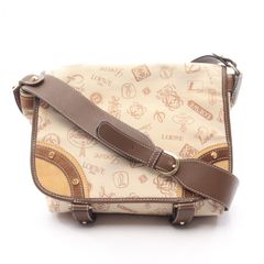 美品 LOEWE ロエベ 160周年 総柄 メッセンジャーバック レッド - メルカリ