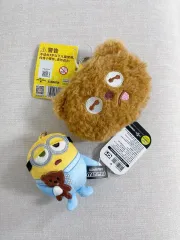 ミニオンズ ボブ パジャマ ぬいぐるみ キーホルダー + ユニバーサル スタジオ ミニオンズ チーム コインケース