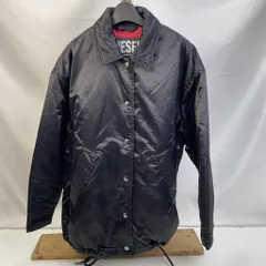 01w-5214 ディーゼル DIESEL   裏キルティングジャケット  XXSサイズ  ブラック  中国製 レディース  アウター  ナイロン  【中古品】