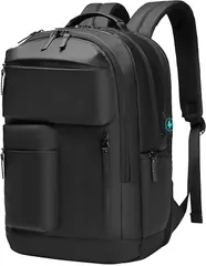 073004ブラックリュック ビジネスリュック バックパック リュックサック 防水 撥水加工 大容量 軽量 メンズ レディース 兼用 バッグ pc リュック USB ポート搭載 多機能 通勤 通学 旅行 出張 人気 耐衝撃 おしゃれ