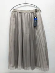 【新品】定価¥29,700　TRANS WORK トランスワーク　シアー　チュール　プリーツスカートのサムネイル