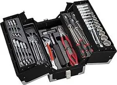 【未使用品】 TONE トネ ツールセット TSH430BK メンテナンス用工具セット 52点 差込角12.7mm ブラック リサイクルマート宇部店