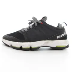 リーボック Reebok CLOUDRIDE DMX スニーカー シューズ ローカット ロゴ 26㎝ 黒 ブラック AR2752 /AE ■GY18