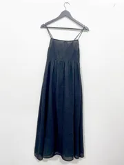 Ungrid アングリッド Aライン キャミ ワンピース sizeF/黒 ■■レディース