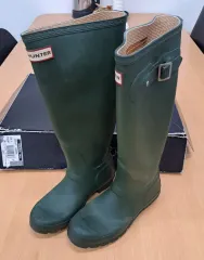 ハンター オリジナル トール レインブーツ グリーン