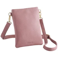 【数量限定】エレコム スマホショルダー スマホポーチ MAPOCHE Series 裏起毛 マルチキャリータイプ 大きなポケット [iPhone SE3 14 14Pro 14ProMax 14Plus など、6.7インチまでのスマートフォン対応] ダスティピ