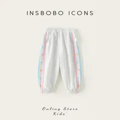 【子供服】女の子春新作ベビー裏毛スウェットパンツ運動カジュアル