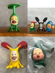 【6個セット】　イケノミズクサ　リトルハナガシラ　アラシクロバネ　オオヒレカワコビト　ホトケアカバネ　マモリコモリ　こびとづかん　おすわりマスコット　フィギュア