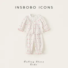 【子供服】女の子パジャマ春新作長袖セットアップ