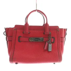 コーチ COACH スワッガー15 ハンドバッグ ショルダー 2WAY ミニ レザー ロゴ ピンク 54625 /XZ ■GY18