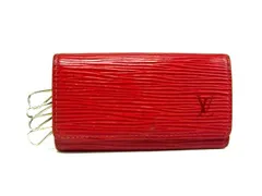 LOUIS VUITTON ルイヴィトン M63827 エピ ミュルティクレ4 4連 キーケース 鍵入れ レディース メンズ レッド系 DM4822