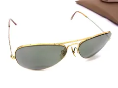 Ray-Ban レイバン B&L ボシュロム ヴィンテージ USA サングラス メガネ 眼鏡 メンズ ゴールド系 DM5183
