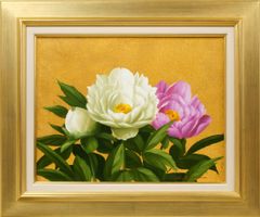 真作】 伊藤悌三 『 バラ 』 油彩 一枚の絵取り扱い作品 F3号 BK610