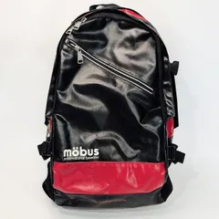 MOBUS モーブス　リュックサック バックパック mobus ブラック レッド 現状品のサムネイル